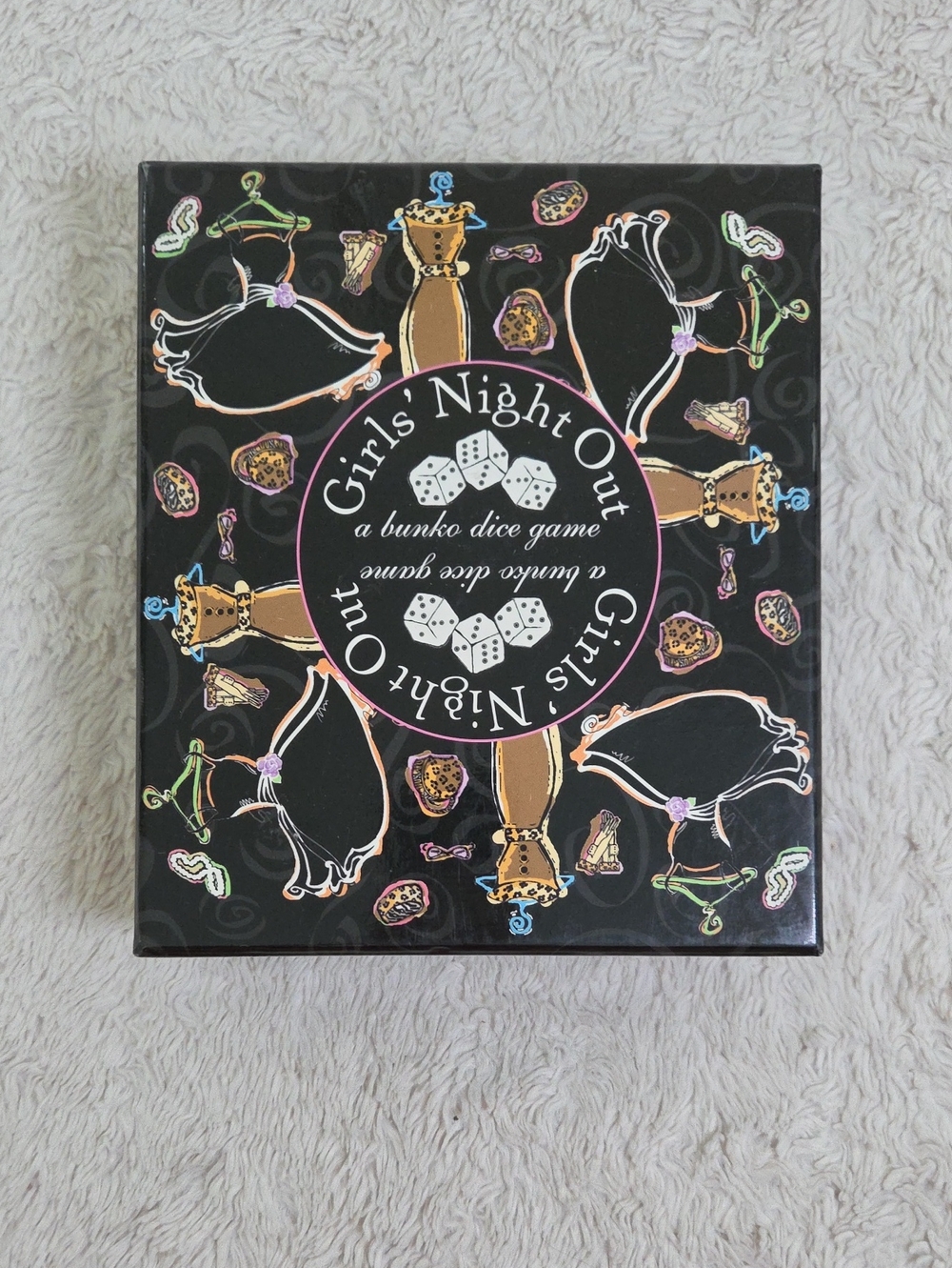 Girls Night Out Bunko Dice Game New